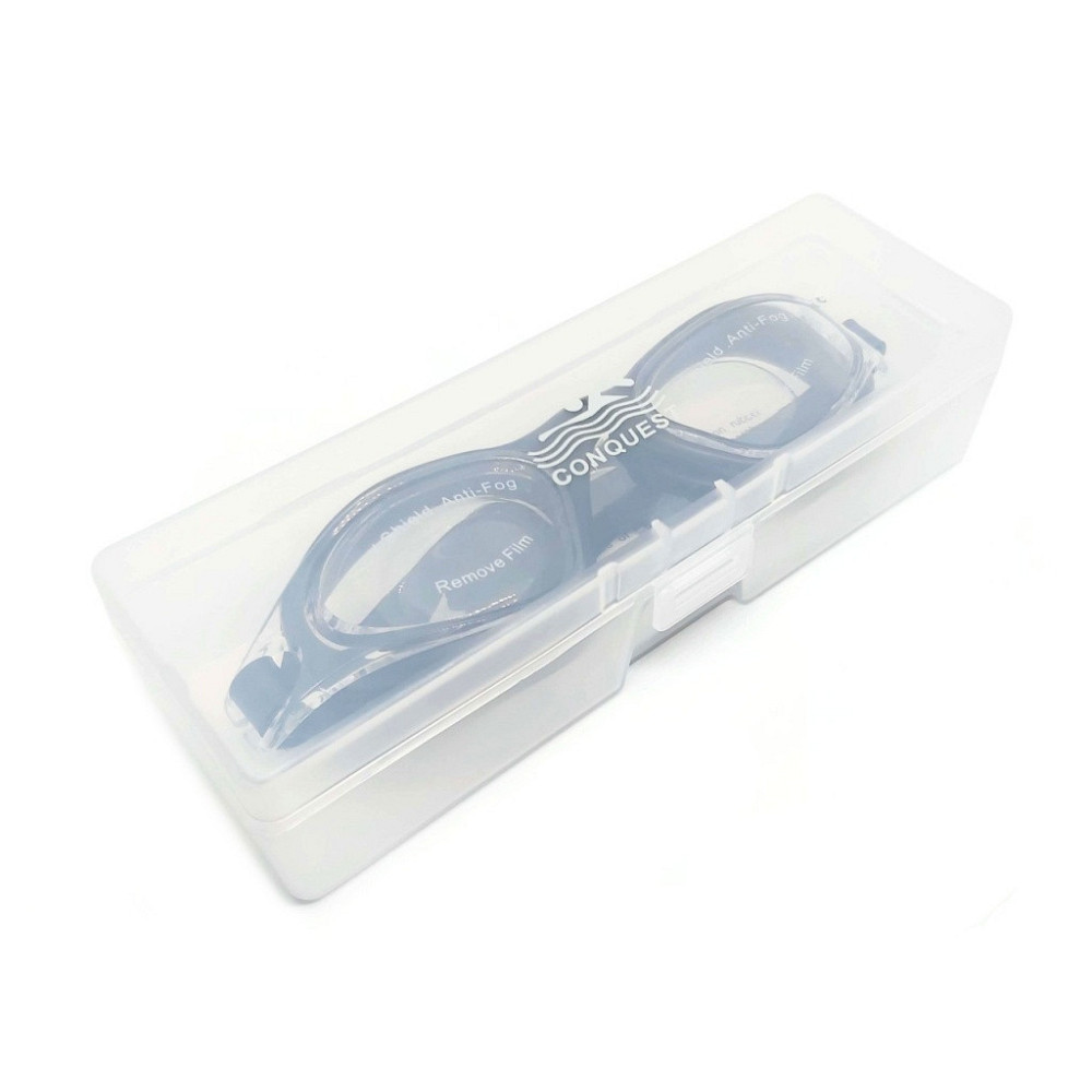 Окуляри для плавання CONQUEST BL-3005 Вишневе - фото 4