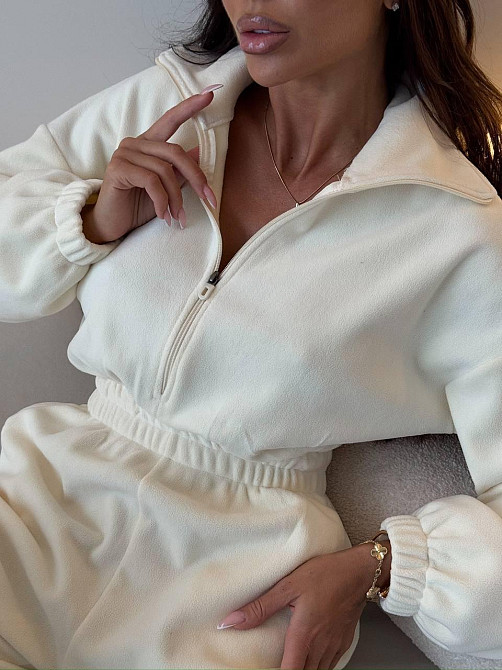 Жіночий теплий комбінезон з двостороннього флісу Одеса - фото 3