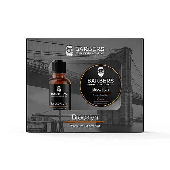 Набор для ухода за бородой Barbers Brooklyn 80 мл Киев