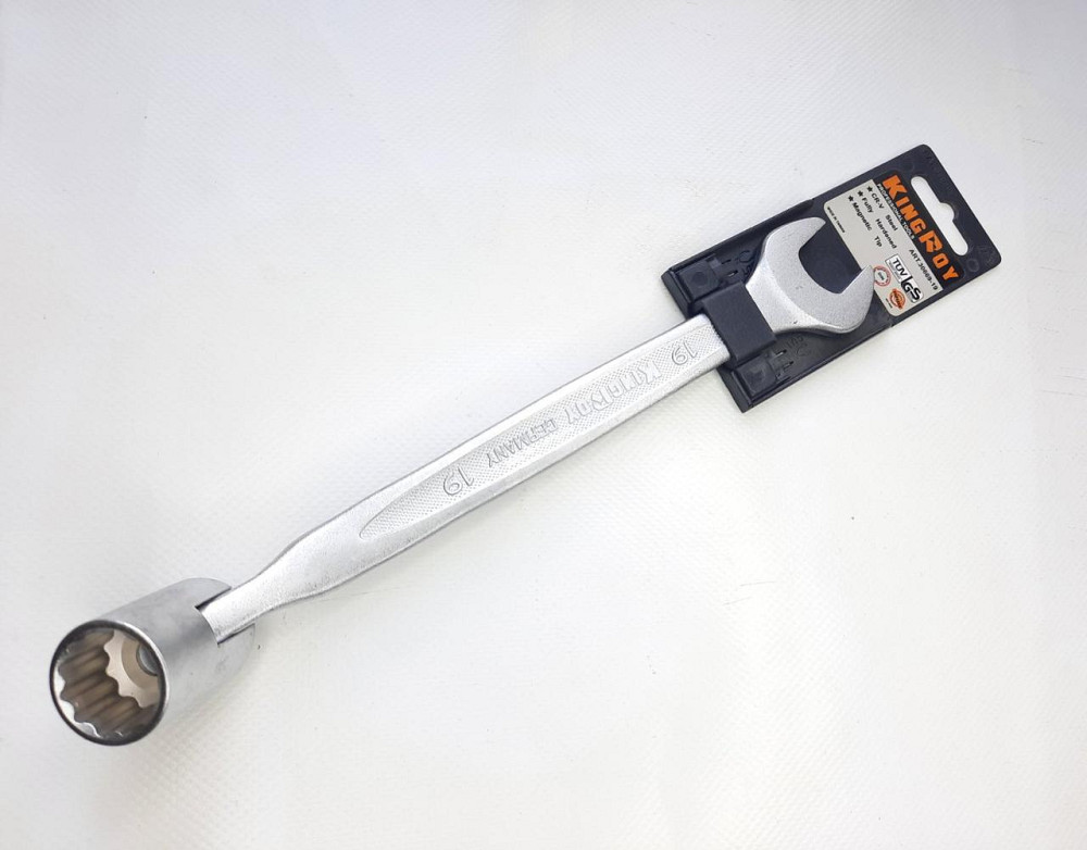 Ключ ріжковий з карданом 19мм KingROY 30669-19 Вінниця - фото 1