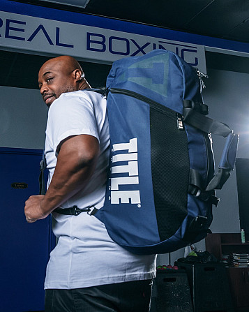 Спортивна сумка TITLE Boxing Champion Sport Bag/Backpack Blue/Black Кам'янське - фото 10