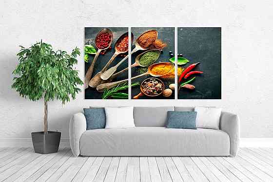 Модульная картина в гостиную / спальню   Спеції   ART-262_3A Киев