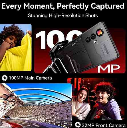 Смартфон Cubot Max 5 12/256Gb. Pearl White Dim8200 ,6.95" 144Hz. 33W 100mp Android 14 Київ