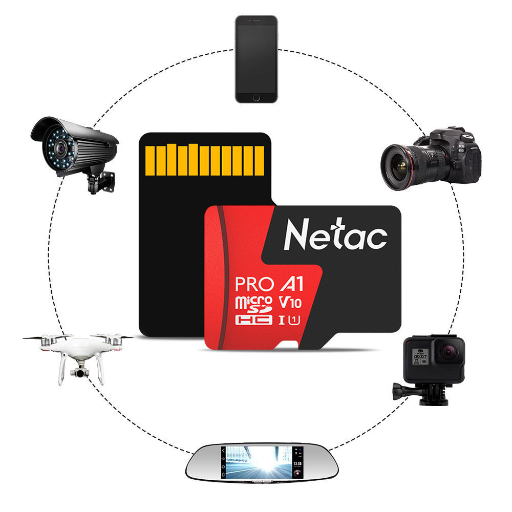 Карта пам'яті на 64G microSDXC Netac / Флеш карта / Карта пам'яті для телефону / SD карта Київ - фото 5