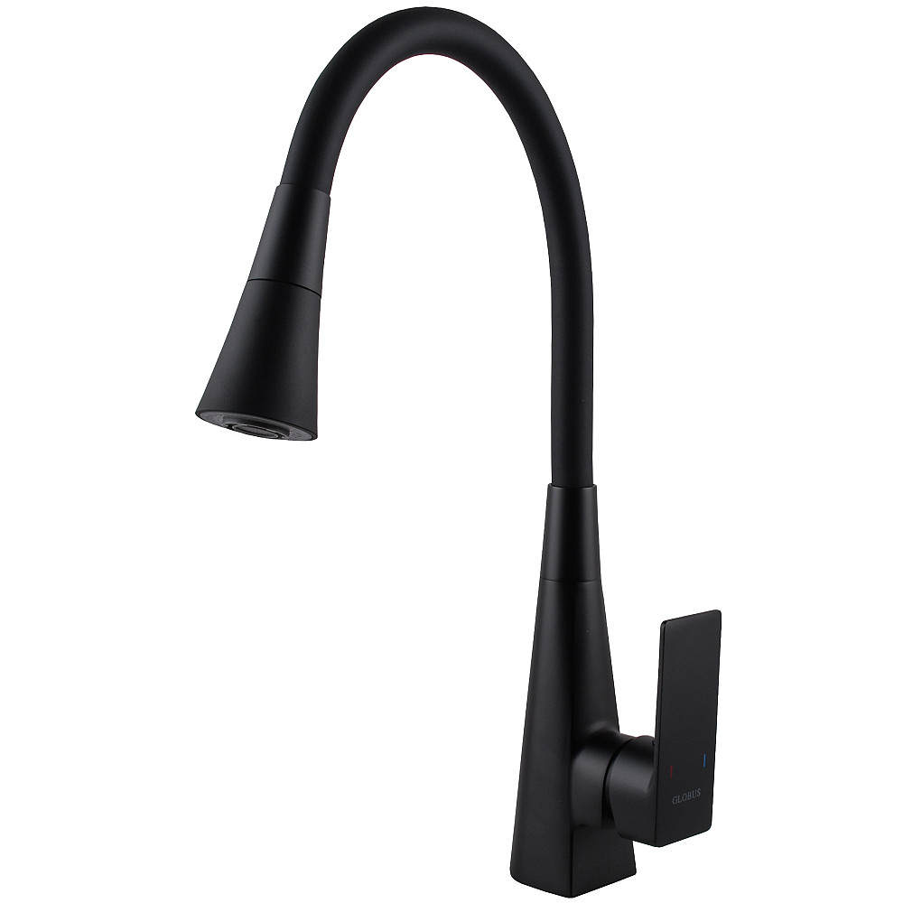 Змішувач для кухні Globus Lux Niagara GLN-0203SM-BB Луцк - изображение 1