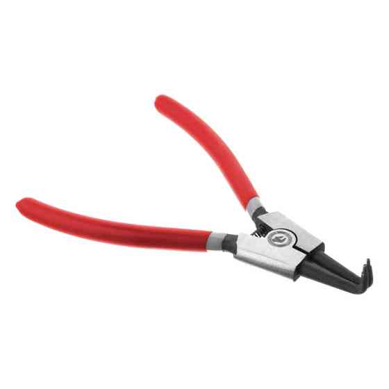 Щипці для стопорних кілець INTERTOOL HT-7014, 180 мм - універсальні щипці для стопорних кілець Львів