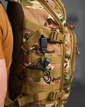 Рюкзак Silver knight mtk с USB ВТ1428 Одесса - изображение 3