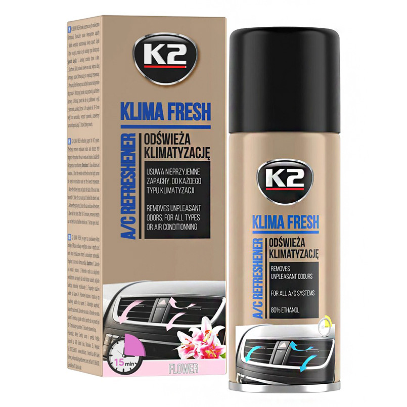 Очиститель кондиционера K2 Klima Fresh цветок 150мл Львов - изображение 1
