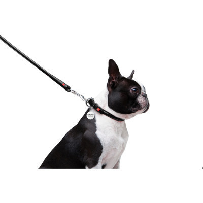 Поводок для собак WAUDOG Glamour круглый XS d 8 мм Д 122 см черный (33771) Винница - изображение 4