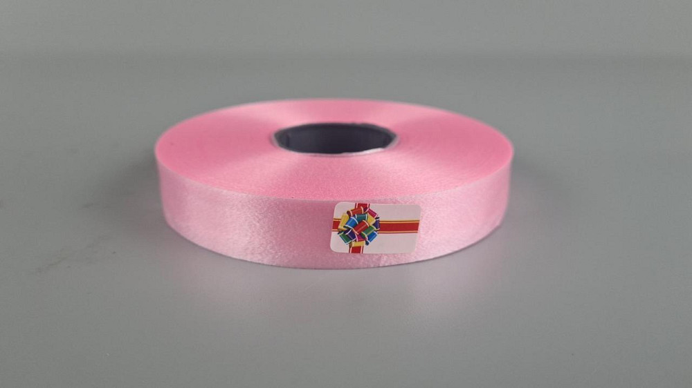 Стрічка поліпропіленова для повітряних куль і подарунків 2 см х 100 ярдів рожева (1 пачка) Харків - фото 2