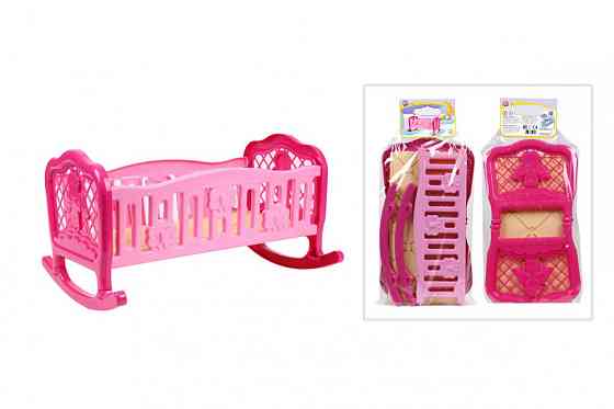 Кроватка колыбель для куклы 4531TXK пластиковая Винница