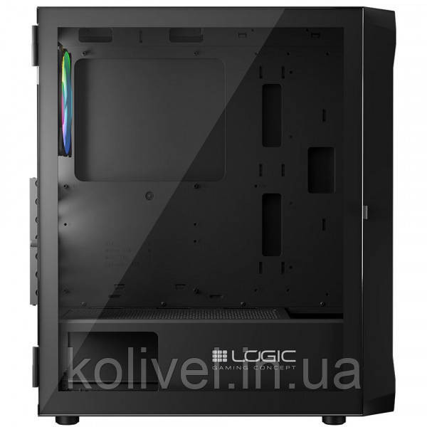 Корпус LogicConcept PORTOS MESH+GLASS ARGB fans 4x120mm BLACK без БЖ ATX (AT-PORTOS-10-0000000-0002) Киев - изображение 7