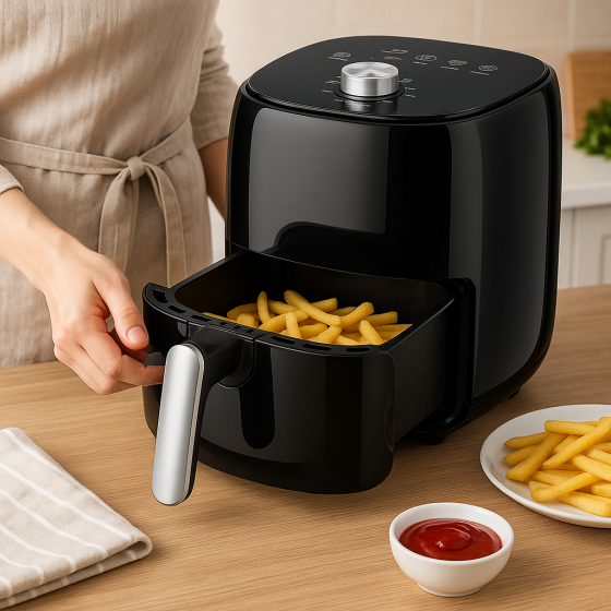 Электрический аэрогриль 2л,Crownberg CB-5540 SBR Киев