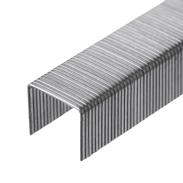 Скоба каленая 10 мм, ширина 11,3 мм, сечение 0.70 мм, 1000 шт/упак INTERTOOL RT-0130 Киев - изображение 3