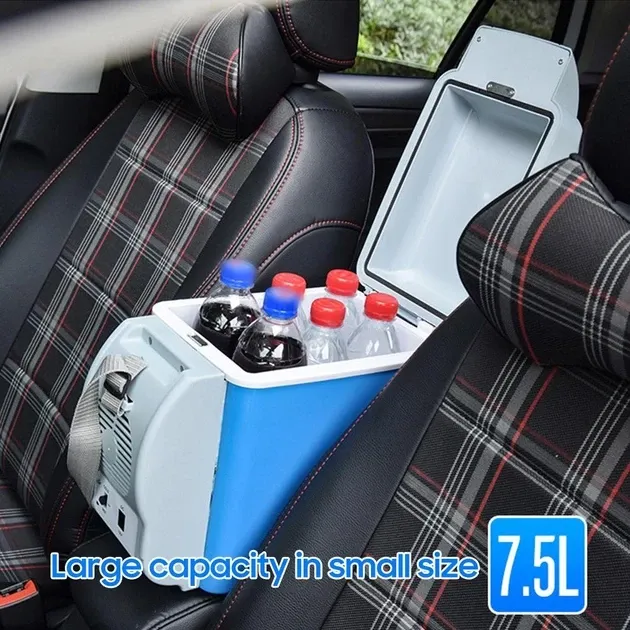 Пластиковый автохолодильник Port Able Electronic 7.5 л с питанием от прикуривателя 12V для авто Киев - изображение 8