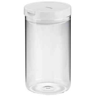 Ємність для сипучих продуктів Kela Arik White 1,2 л 10,5х19 см (12106) Вінниця