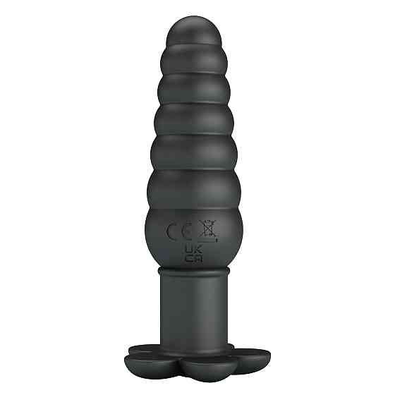 Анальная пробка с вибрацией Pretty Love Imron Vibrating Anal Plug Sex Aura Киев