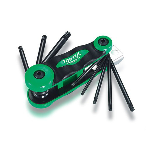 Набір шестигранників складаний TOPTUL TORX: T9-T40 AIFB0801 Одеса - фото 1