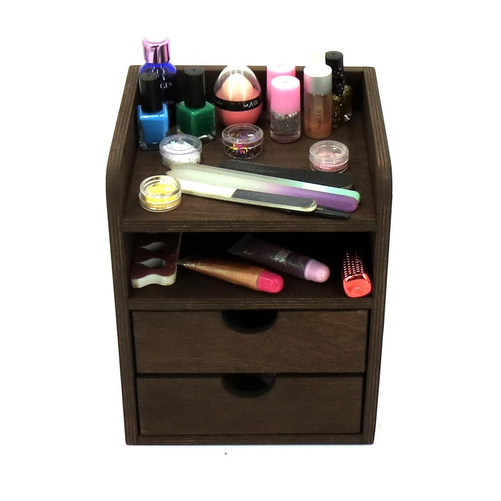 Органайзер для косметики "Гофолія" капучино Миколаїв - фото 6