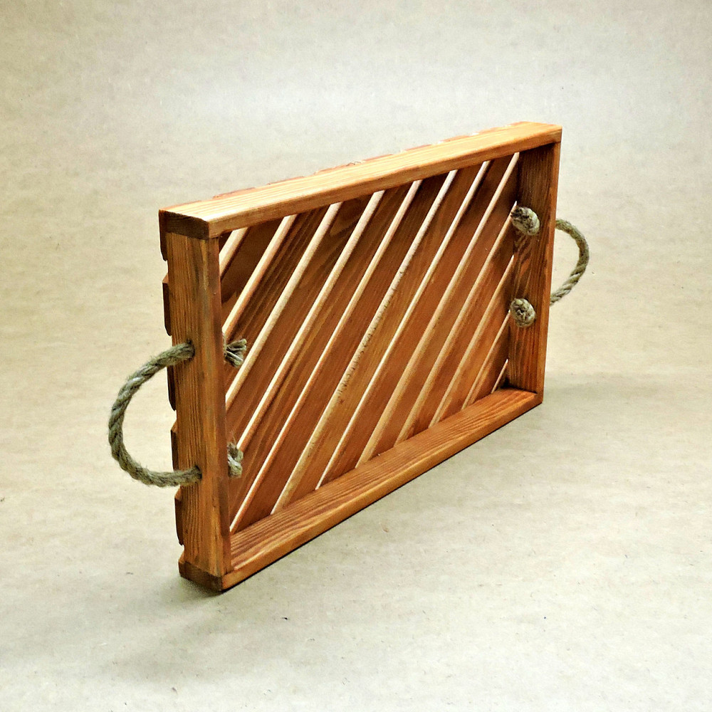 Поднос деревянный 