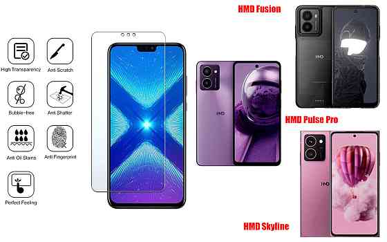 Защитное стекло NeoGlass для HMD Fusion, Pulse Pro, Skyline – ультрапрозрачное и устойчивое Киев