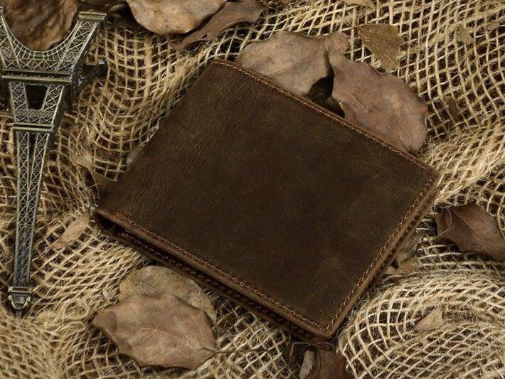 Кошелек мужской Vintage 14346 Коричневый Киев - изображение 9