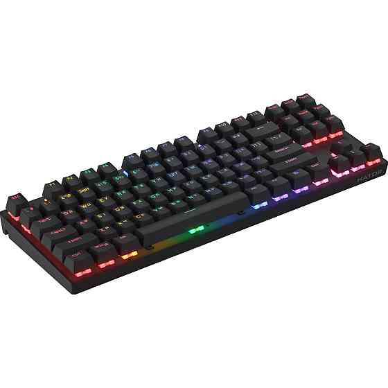 Клавіатура Hator Icefall Mecha TKL Wireless Rainbow Black (HTK287UA) ( Чорний ) Харьков