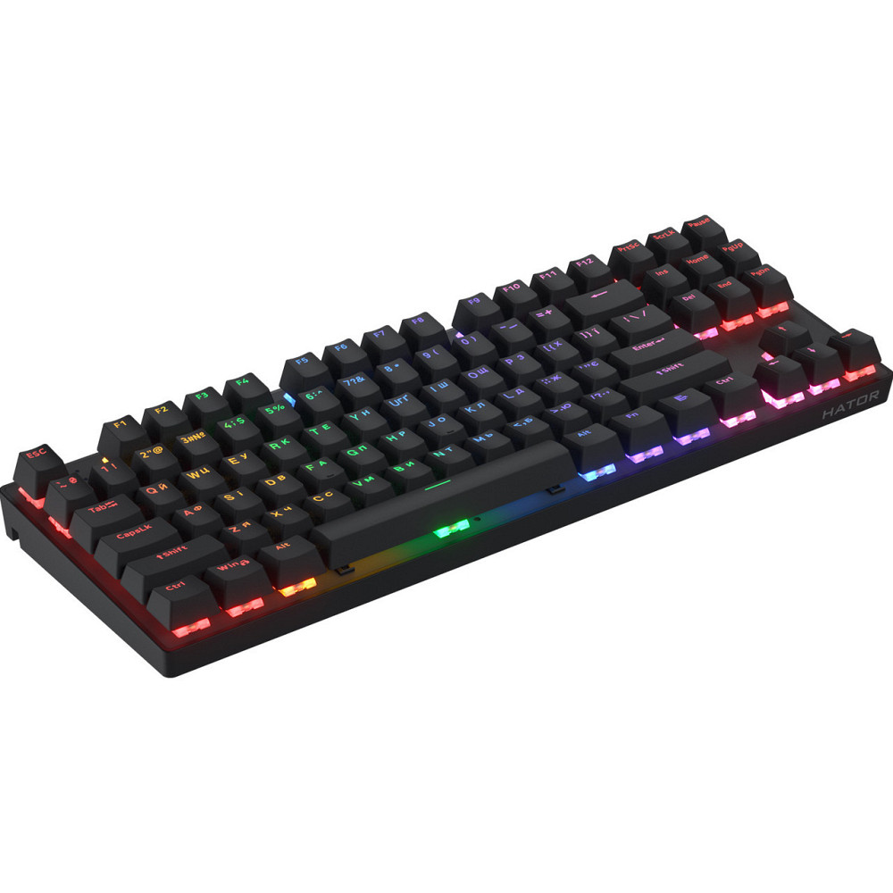 Клавіатура Hator Icefall Mecha TKL Wireless Rainbow Black (HTK287UA) ( Чорний ) Харьков - изображение 2