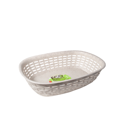 Кошик 30,5*21,5*7,5см біла троянда Ротанг Eco Wood Алеана Житомир - фото 1