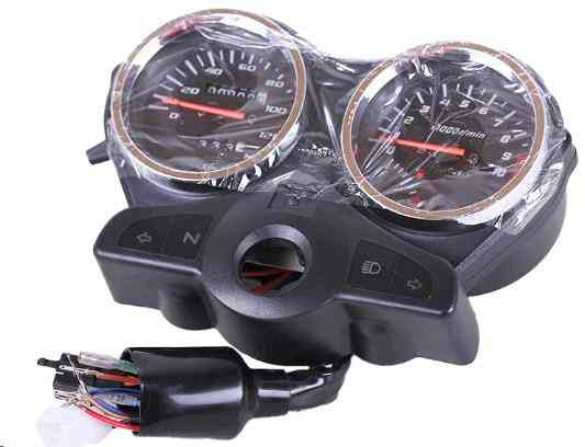 Панель приладів (у зборі) скутер Шторм125 (140км/ч, механічний тахометр) Мукачево