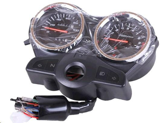 Панель приладів (у зборі) скутер Шторм125 (140км/ч, механічний тахометр) Мукачево - фото 1