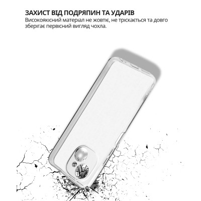 Чехол для мобильного телефона BeCover Silicone Tecno Spark 40C 4G (KM4k) Transparent (714684) Винница - изображение 3