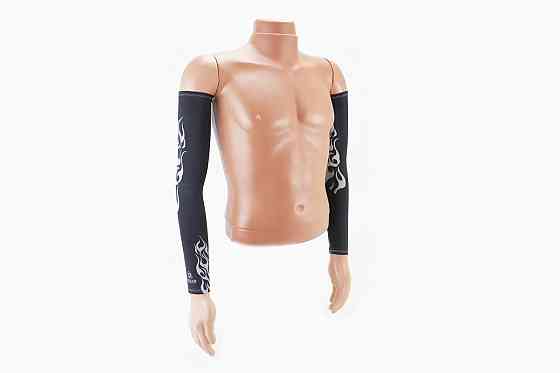 Рукав сонцезахисний к-кт 2шт, M-Чорний з малюнком UV-M503B Киев