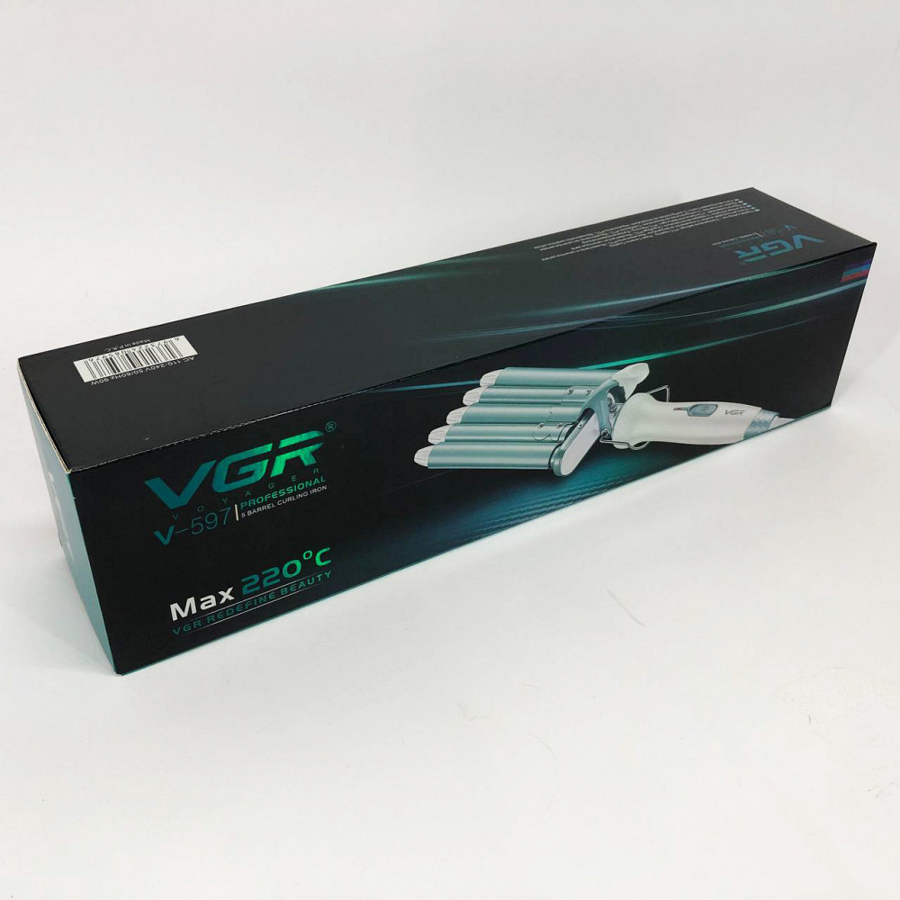 Плойка для різних типів волосся VGR V-597, Плойка для завивки для зачіски Сучасна завивки FU-34 Львів - фото 5