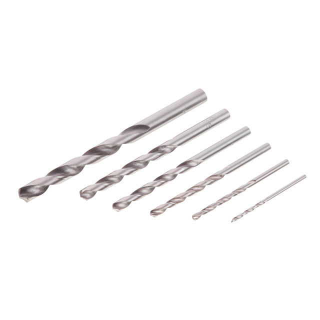 Набір свердел по металу DIN338 HSS, 6 шт. (2, 3, 4, 5, 6, 8 мм) INTERTOOL SD-0028 Киев - изображение 2