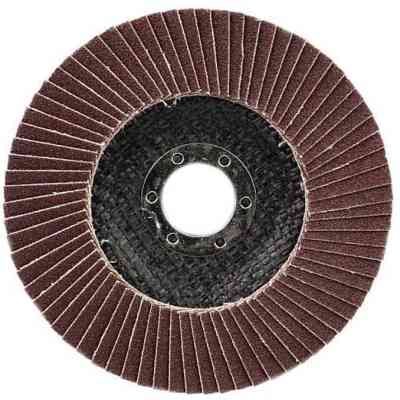 Круг зачистной Зеніт лепестковый 125х22.2 мм з. 120 (11125120) Винница