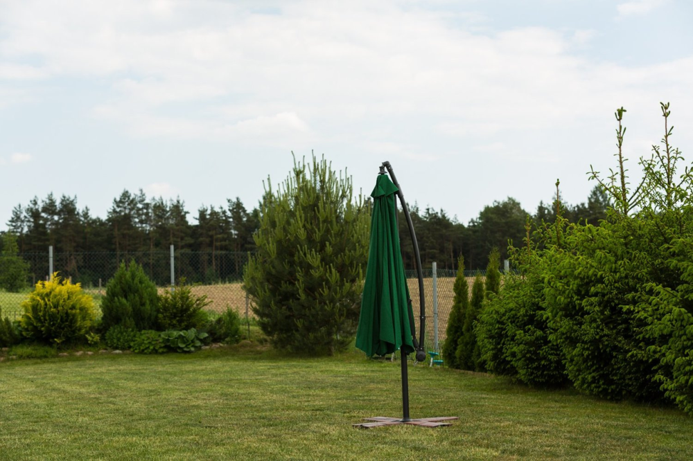 Садовый раскладной зонтик Funfit Garden (диаметр - 3 метра) с боковой стойкой, Зеленый Киев - изображение 15