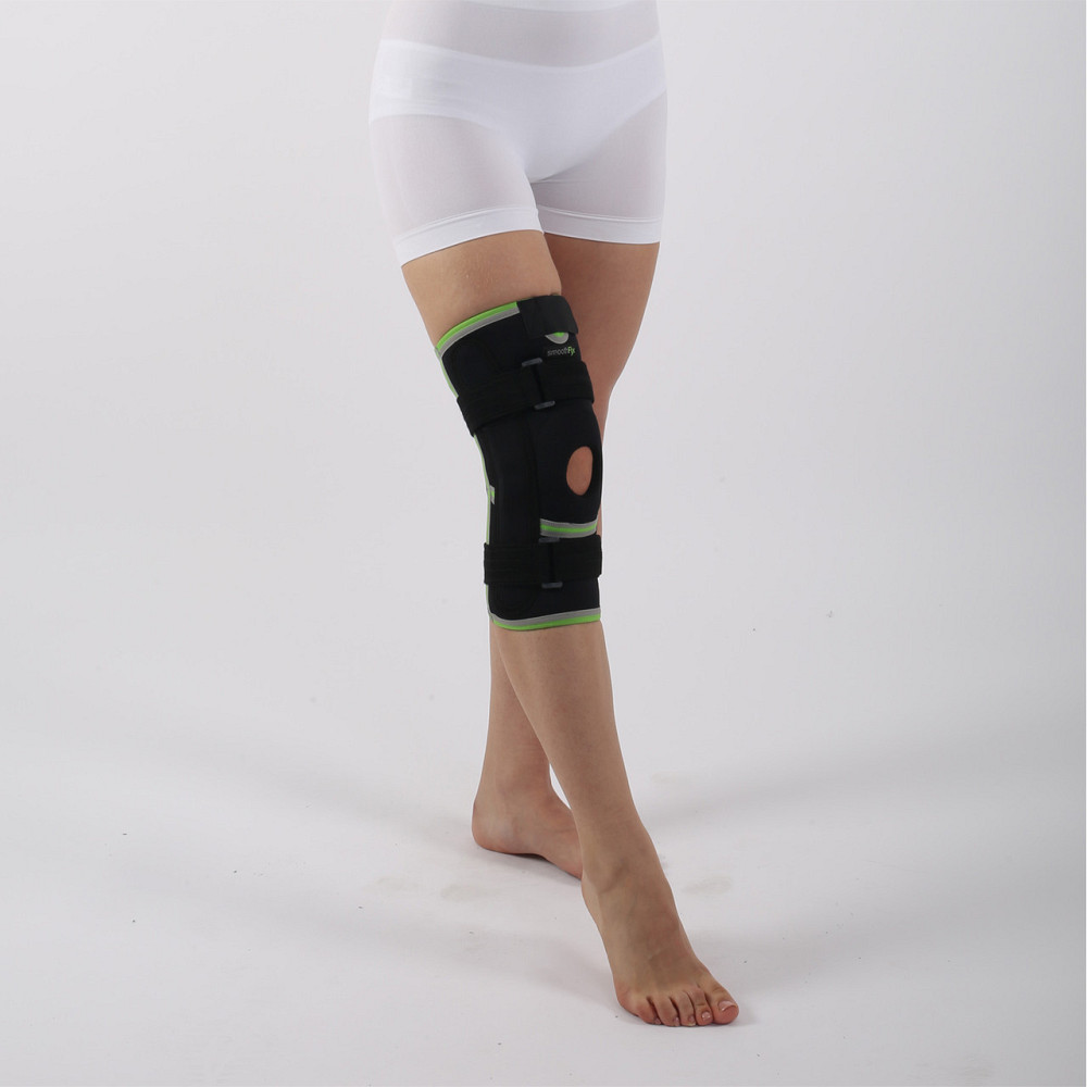 Бандаж на коліно з бічними пружинами та ременями ORTHOPEDICS MEDICAL SMT2103 наколінник неопреновий Розмір XXL Кам'янець-Подільський - фото 1