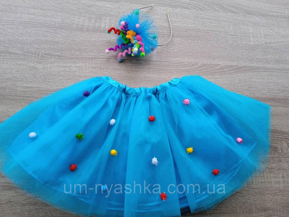 Хлопавка Костюм хлопавки СПІДНИЧКА + ОБРУЧ Кривий Ріг - фото 2