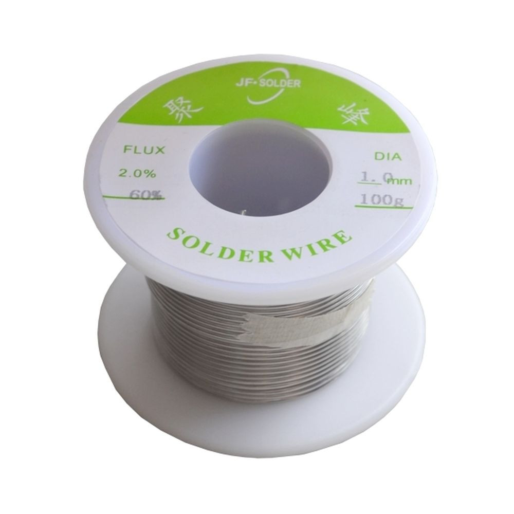 Припій ПОС-60 діаметр 1 мм 100 г на катушці Київ - фото 1