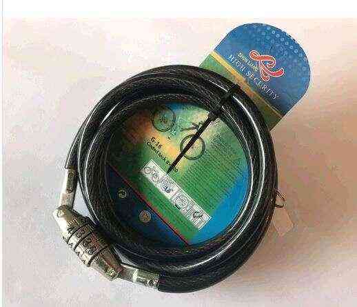 Замок на колесо (трос 1200*8mm) (с кодом) (G-16) Мукачево