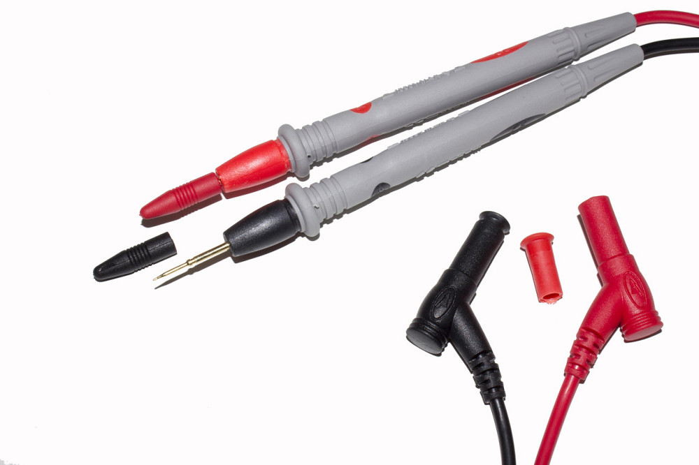 Smartex Шнур к тестеру с серыми щупами, 1000V, 20А (пара) Полтава - изображение 1