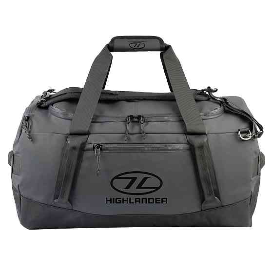 Сумка дорожная водозащитная Highlander Hauler Duffel 65L Black (DB133-BK) Киев