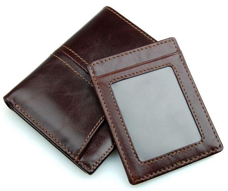 Кошелек мужской Коричневый (Vintage) Киев - изображение 11