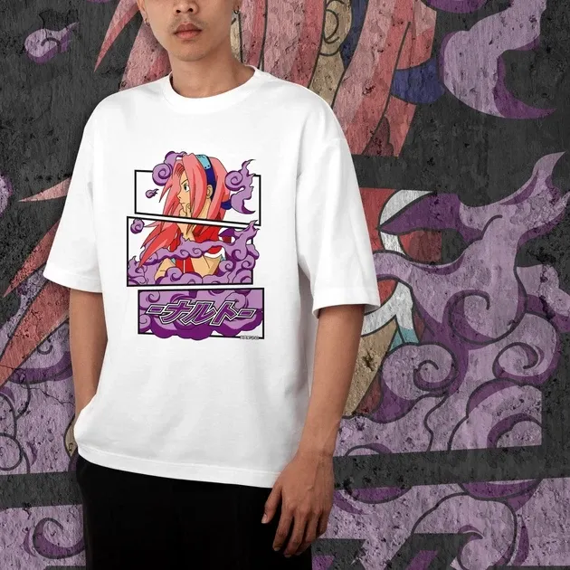 Футболка для подростка мальчика с принтом Наруто Сакура Кид Размер 160 Anime10329 Днепр - изображение 3