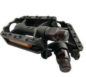 Педали велосипедные детские (с катафотами, пластик, черные) 9/16 Neco WP-128 KL Мукачево