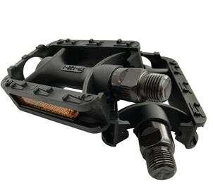 Педали велосипедные детские (с катафотами, пластик, черные) 9/16 Neco WP-128 KL Мукачево - изображение 1