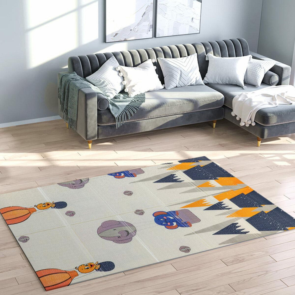 Детский складной коврик с мишками и воздушными шарами Киев - изображение 9