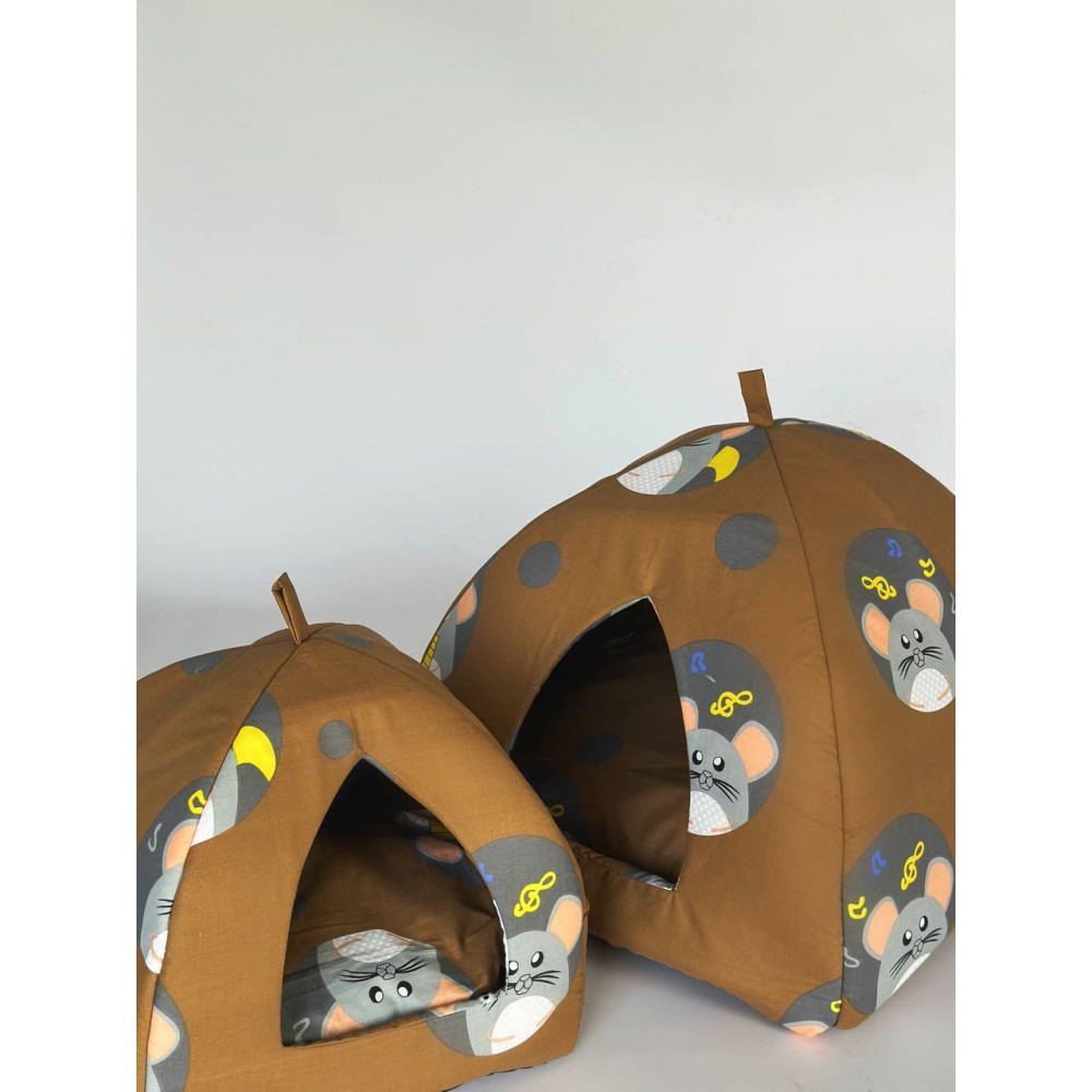 М'який будиночок для домашніх тварин собак та котів 1352 Київ - фото 7