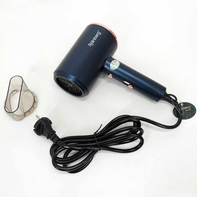 Фен для волос от сети Rainberg RB-2212, Фен с режимом регулировки температуры практичный MO-76 Львов - изображение 5